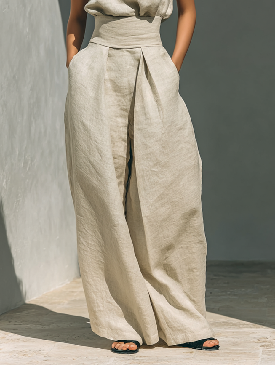 Maria™ | Complete Set with Tank Top and Wide-Leg Pants