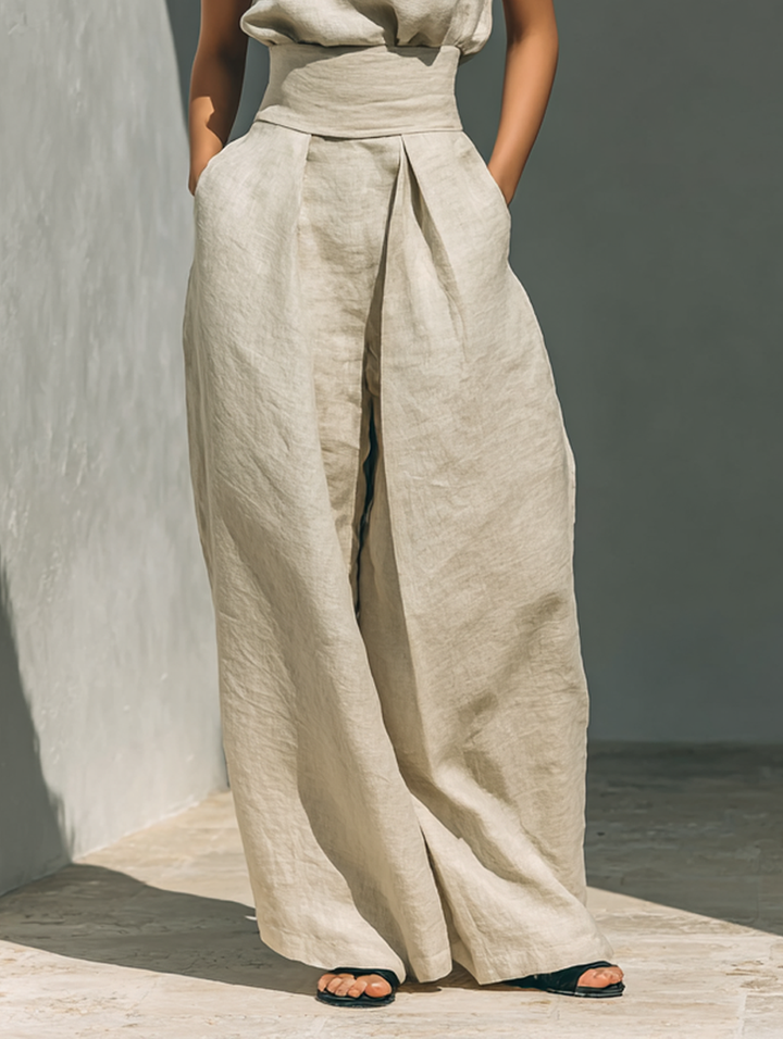 Maria™ | Complete Set with Tank Top and Wide-Leg Pants