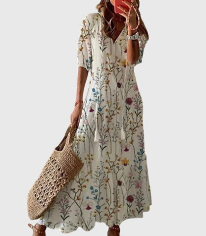 Amalia | Boho Vintage Summer Dress