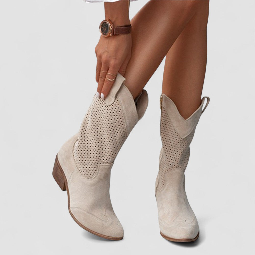 Isabella | Western Boots with Studs