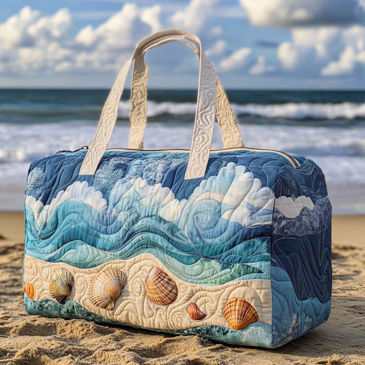 Quilted Crossbody Bag Coastal Breeze