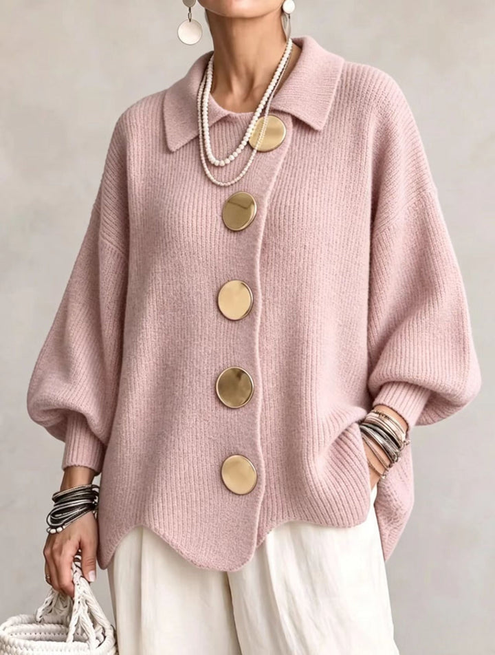 Mabel | Elegant Textured Knit Sweater