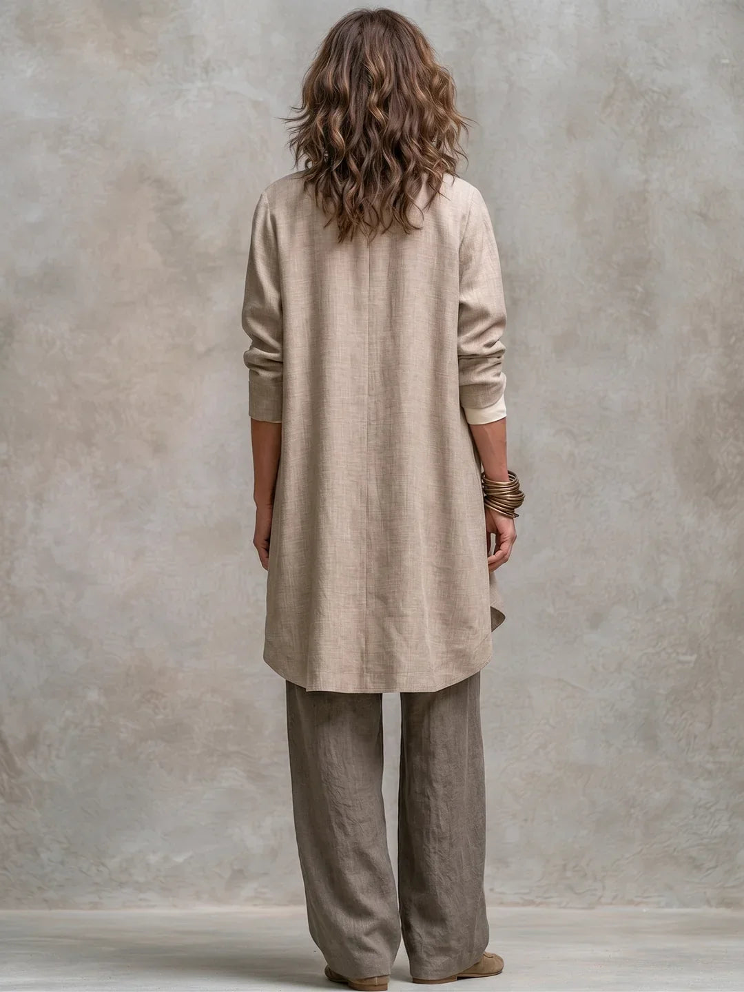 Matilda Three-Piece Palazzo Trouser Set
